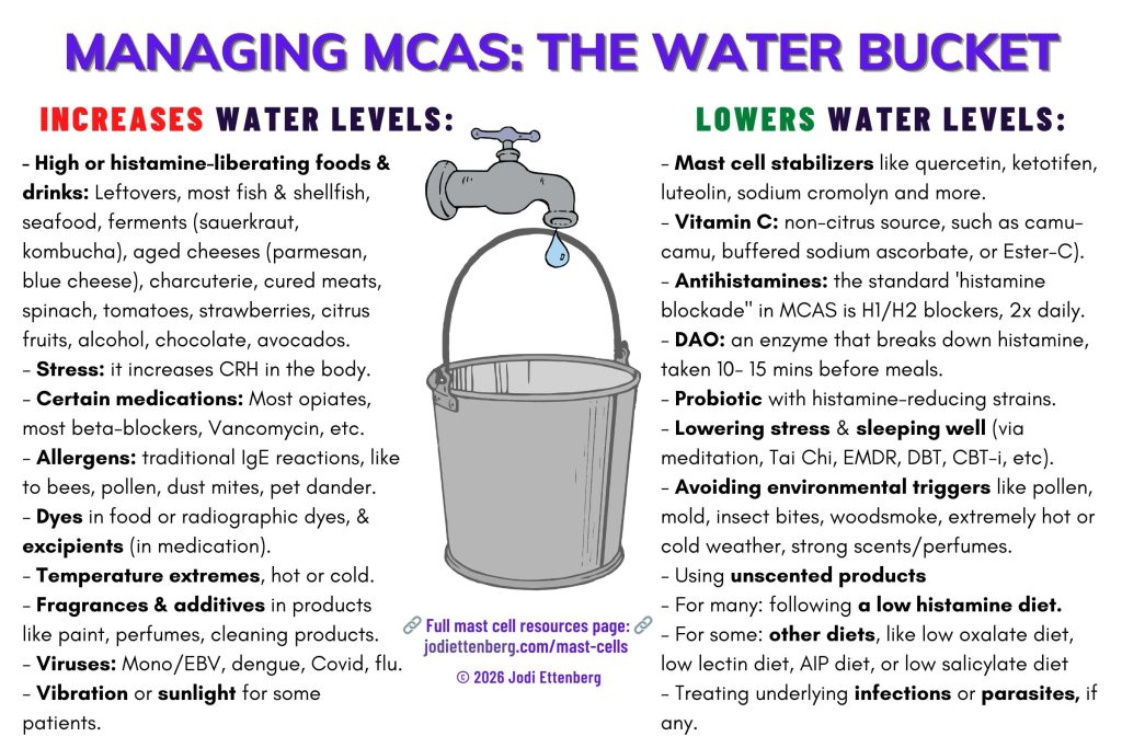 triggers for mast cell activation syndrome how to manage mast cell activation syndrome (MCAS) and histamine intolerance